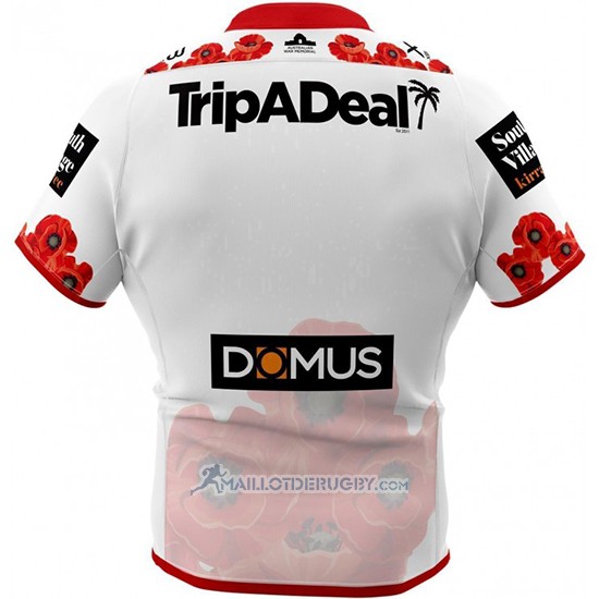 WH Maillot St George Illawarra Dragons Rugby 2019 Commemorative